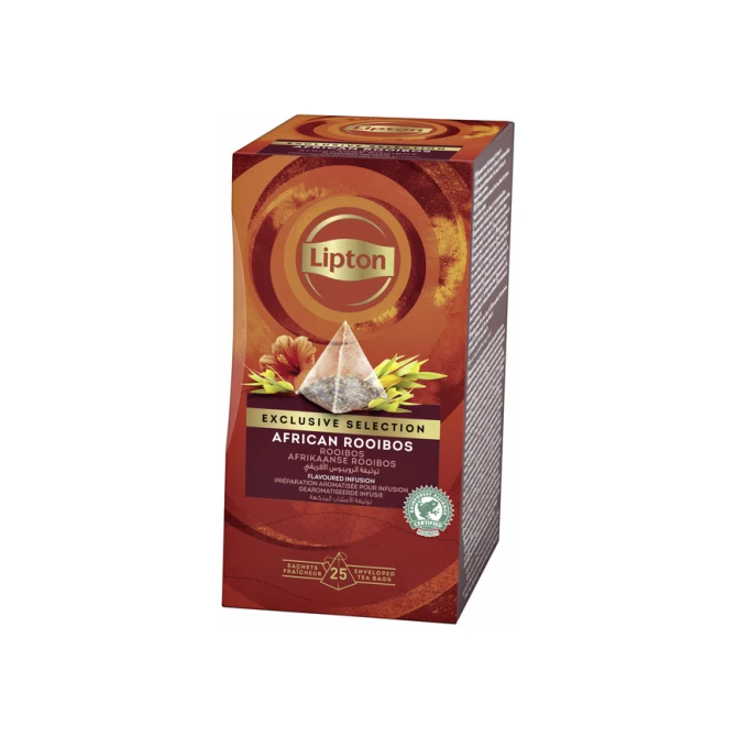 Thee Lipton Exclusive Afrikaanse rooibos 25x2gr