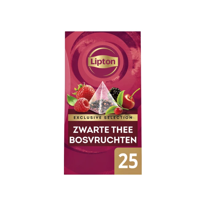 Thee Lipton Exclusive bosvruchten 25x2gr