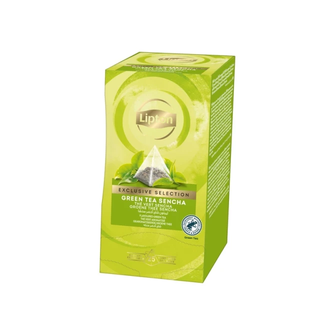 Thee Lipton Exclusive groene thee sencha 25x2gr