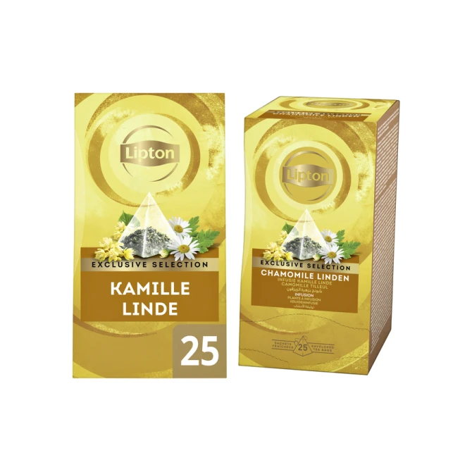 Thee Lipton Exclusive kamille linde 25x2gr