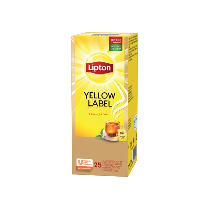 Thee Lipton yellow label 25x1.5gr
