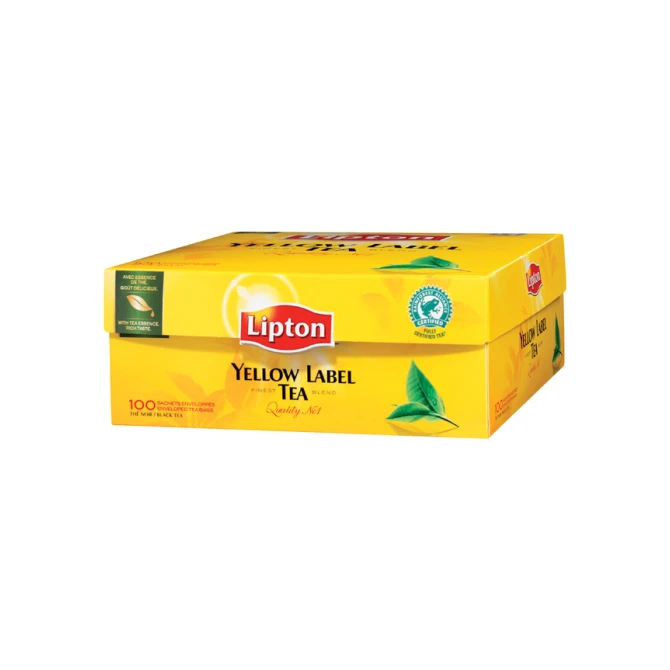 Thee Lipton yellow label zonder envelop 100x1.5gr