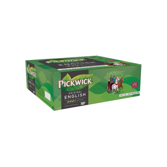 Thee Pickwick engelse melange 100x2gr met envelop