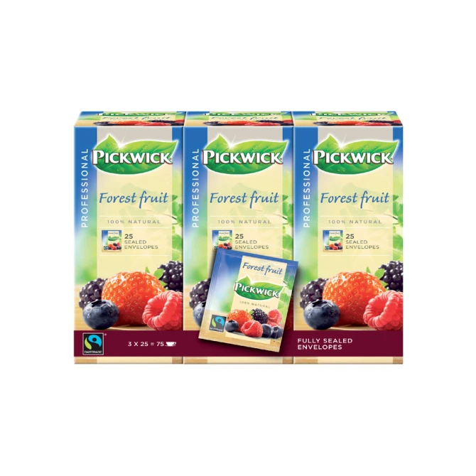 Thee Pickwick Fair Trade forest fruit 25x1.5gr
