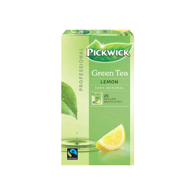 Thee Pickwick Fair Trade green lemon 25x1.5gr