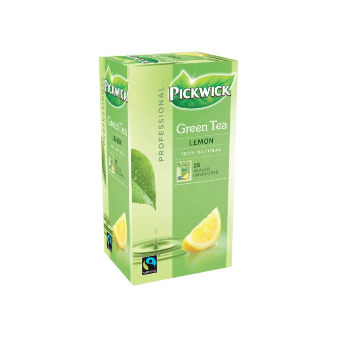 Thee Pickwick Fair Trade green lemon 25x1.5gr