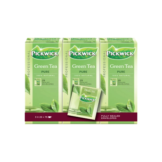 Thee Pickwick Fair Trade green pure 25x1.5gr