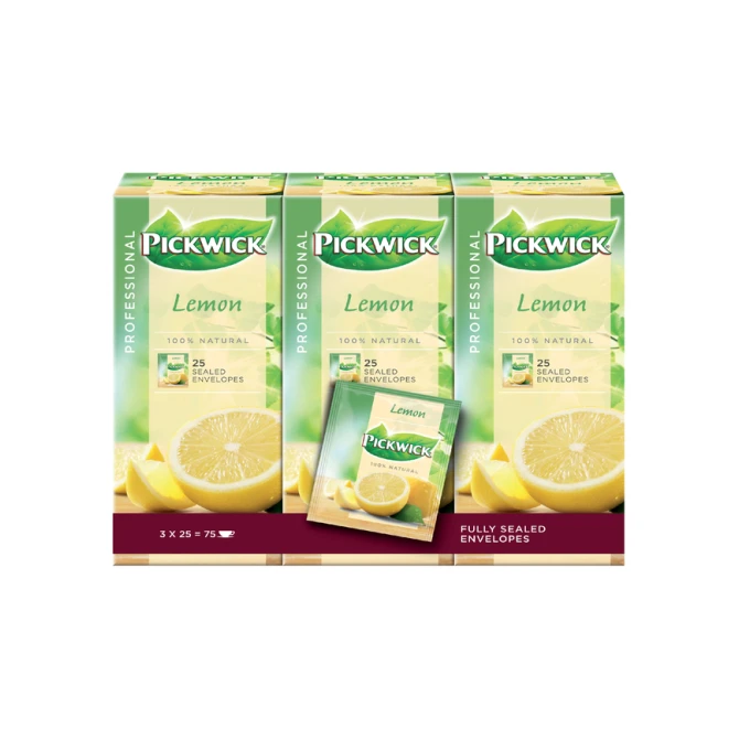 Thee Pickwick Fair Trade lemon 25x1.5gr