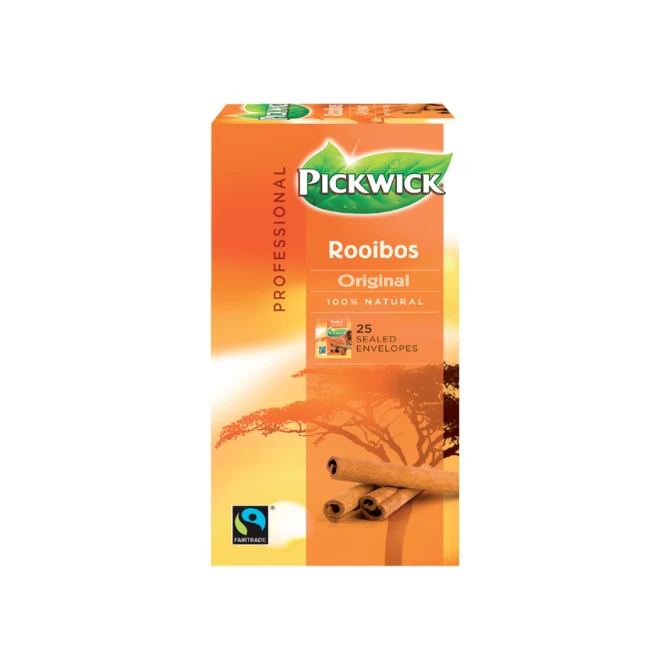 Thee Pickwick Fair Trade rooibos 25x1.5gr