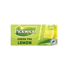 Thee Pickwick green original lemon 100x2gr
