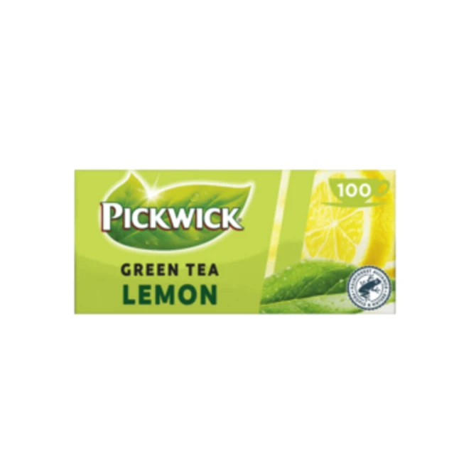 Thee Pickwick green original lemon 100x2gr