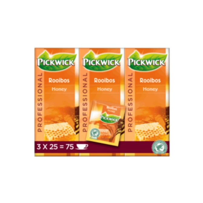 Thee Pickwick rooibos honey 25x1.5gr