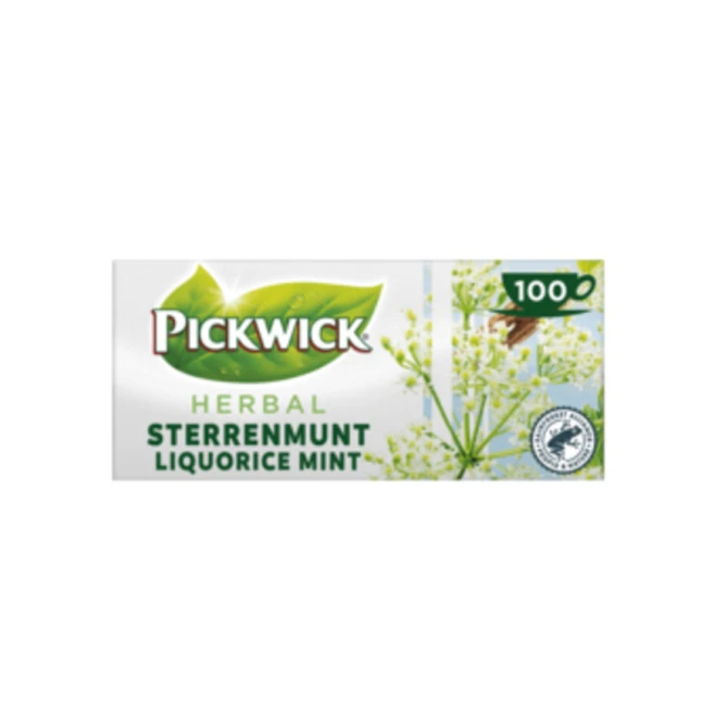 Thee Pickwick sterrenmunt 100x2gr met envelop