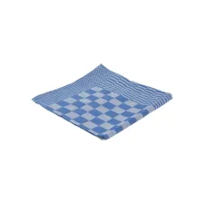 Theedoek Cleaninq blok marine 65x65cm blauw 6 stuks Theedoek Cleaninq blok marine 65x65cm blauw 6 stuks