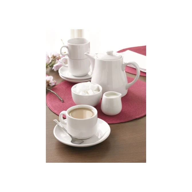 Theekop Olympia Whiteware 200 ml doos 12 stuks wit