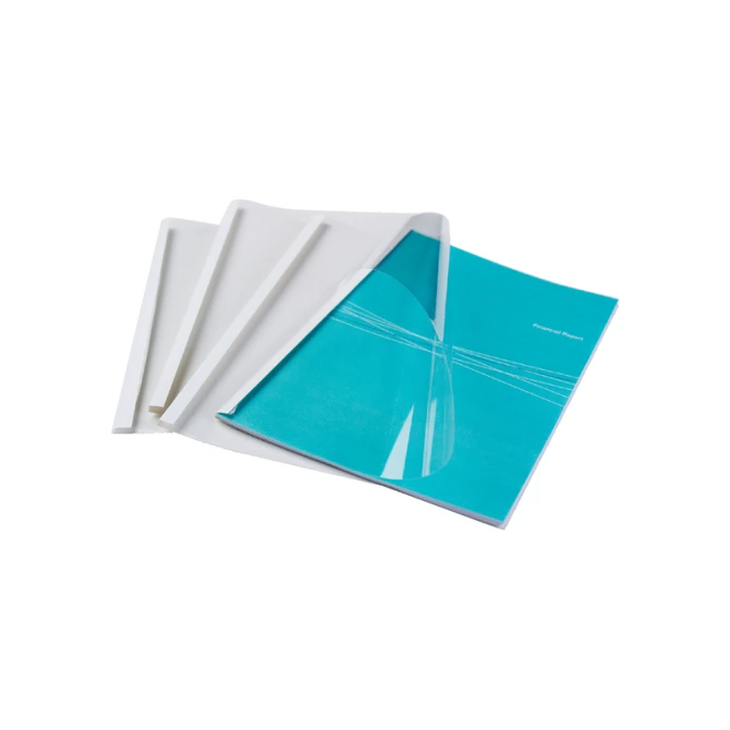 Thermische omslag Fellowes A4 6mm wit 100 stuks