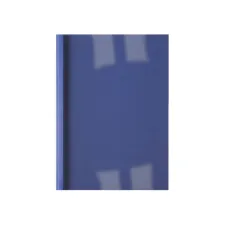 Thermische omslag GBC A4 1.5mm linnen donkerblauw 100 stuks