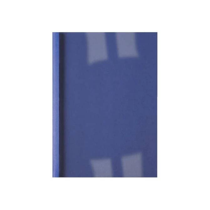 Thermische omslag GBC A4 3mm linnen donkerblauw 100 stuks