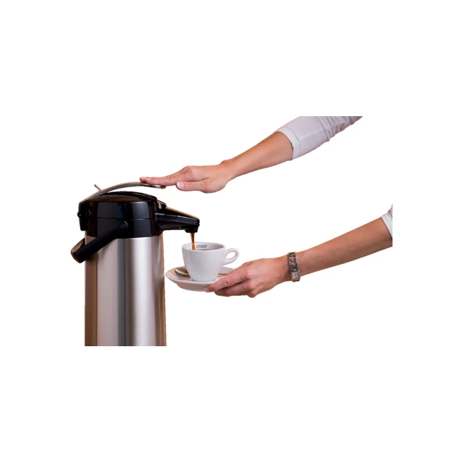 Thermoskan Bravilor Airpot 2.2 liter dubbelwandig RVS