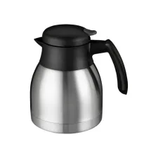 Thermoskan Bravilor dubbelwandig 1 liter RVS zwart