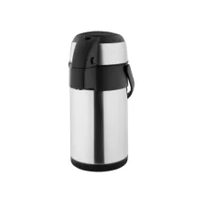 Thermoskan Olympia met pomp  2.5 liter rvs