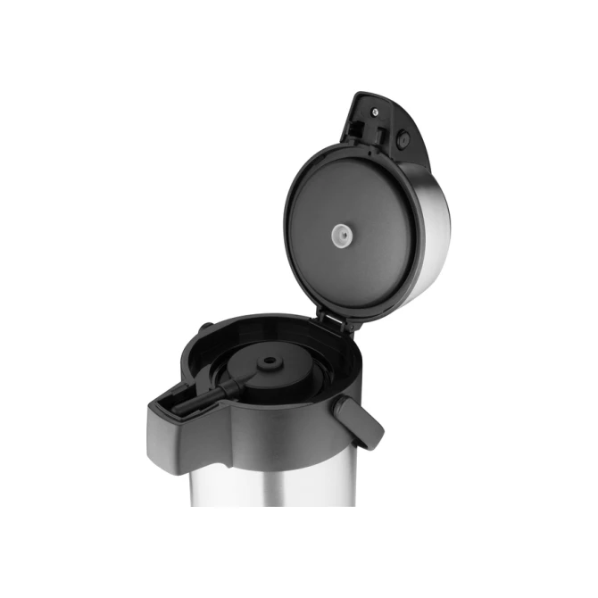 Thermoskan Olympia met pomp  2.5 liter rvs