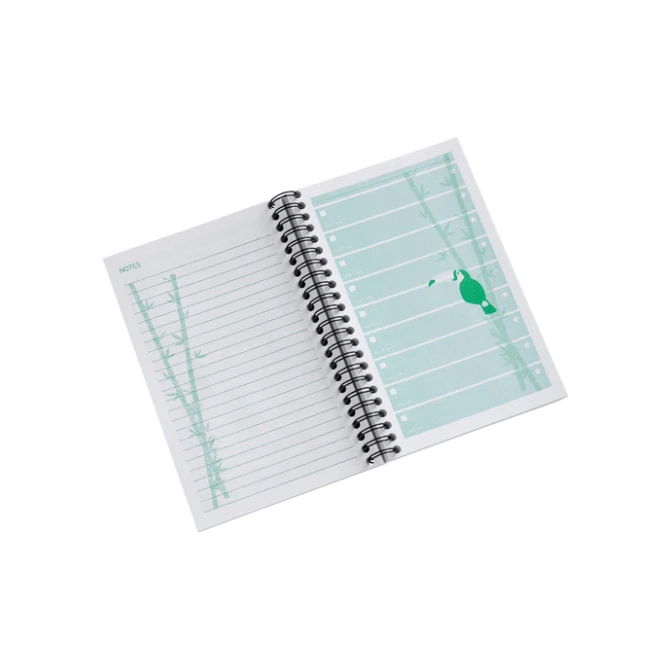 Things to do Djois Atlanta recycled papier Jungle 125x195mm 100 vel 70gr groen 2 stuks