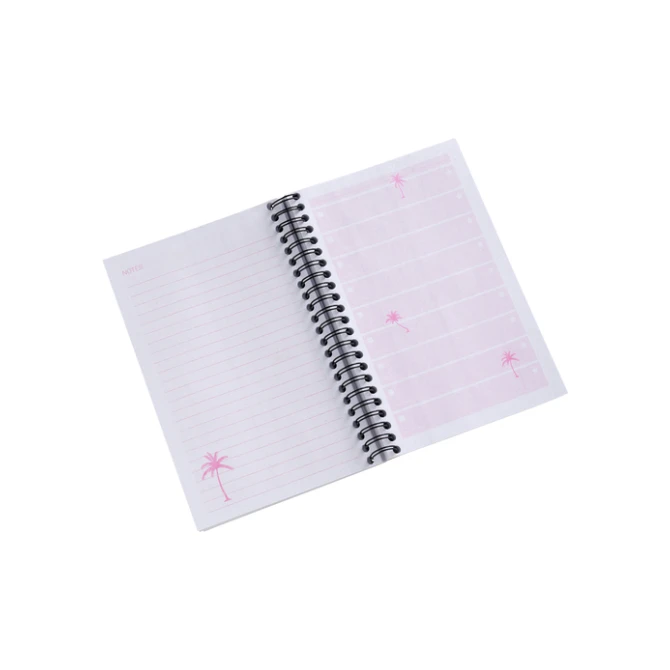 Things to do Djois Atlanta recycled papier Tropical 125x195mm 100 vel 70gr roze 2 stuks