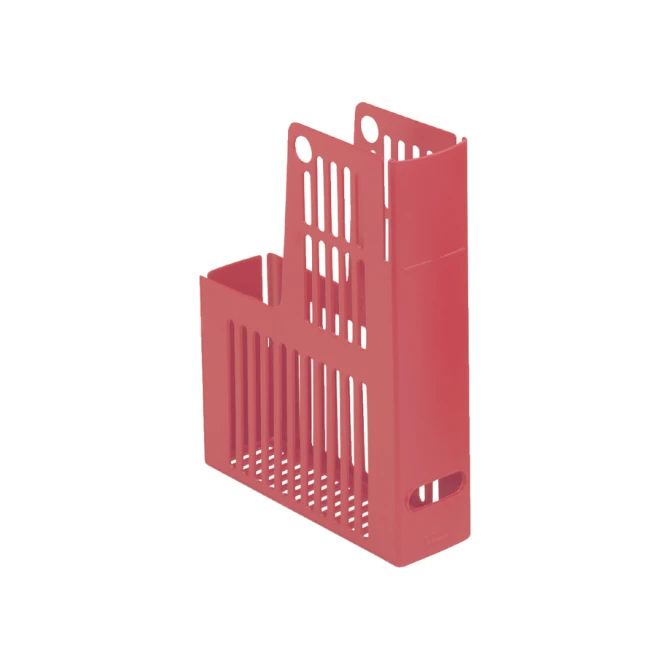Tijdschriftcassette Collecta A4 rood