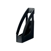 Tijdschriftcassette Djois Re-Solution recycled A4 zwart