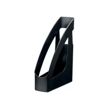 Tijdschriftcassette Djois Re-Solution recycled A4 zwart