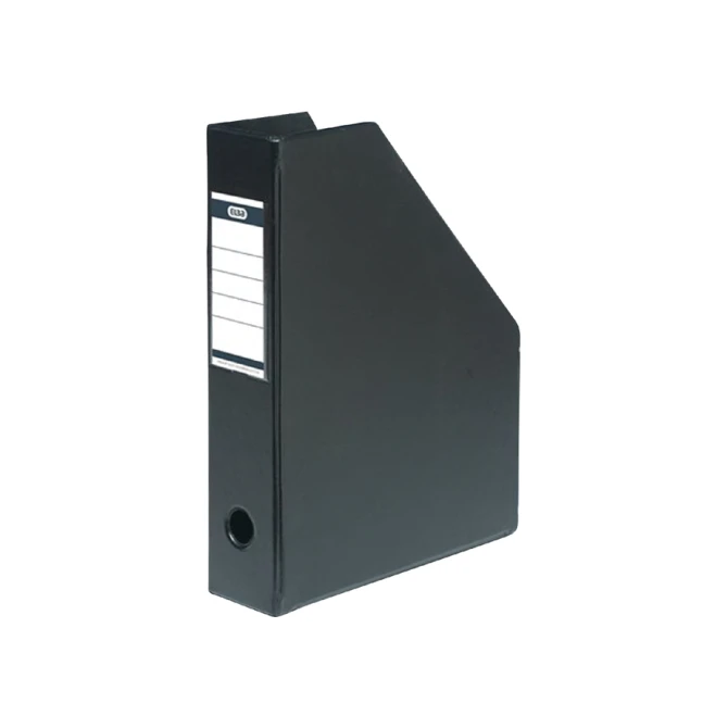 Tijdschriftcassette Elba A4 zwart