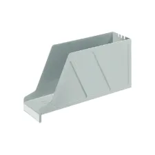 Tijdschriftcassette Leitz 2427 dwars grijs
