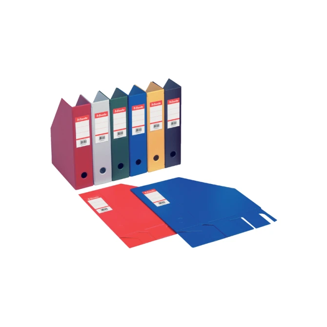 Tijdschriftencassette Esselte VIVIDA opvouwbaar A4 zwart