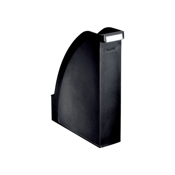 Tijdschriftencassette Leitz plus A4 zwart