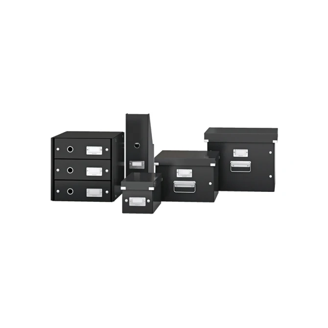 Tijdschriftencassette Leitz WOW click & store gerecycled karton wit