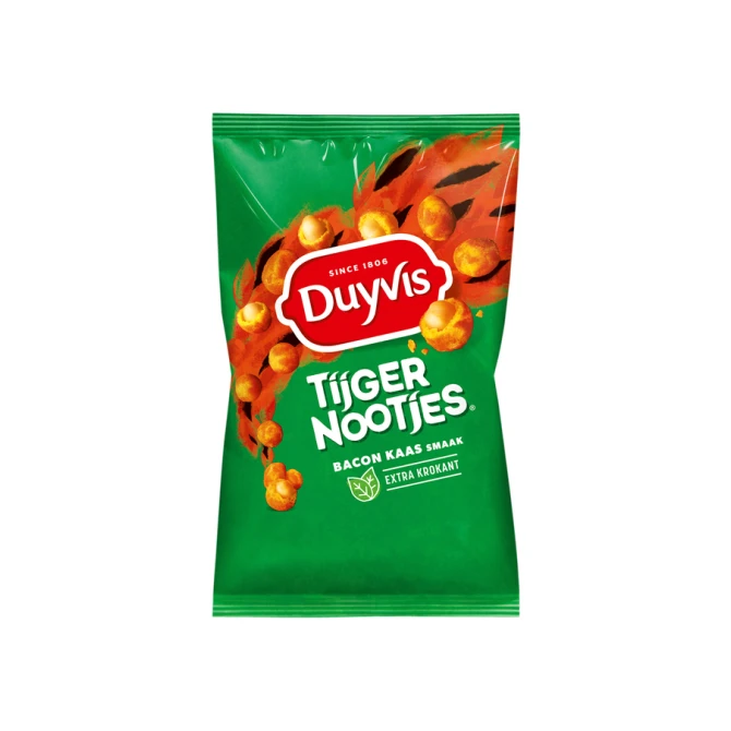 Tijgernootjes Duyvis  bacon kaas zak 1kg