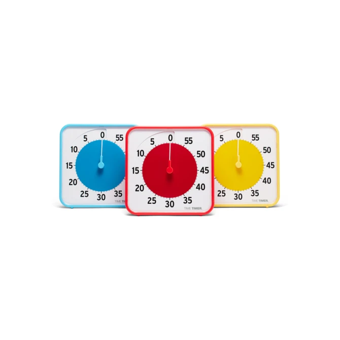 Time Timer medium classroom set secundair