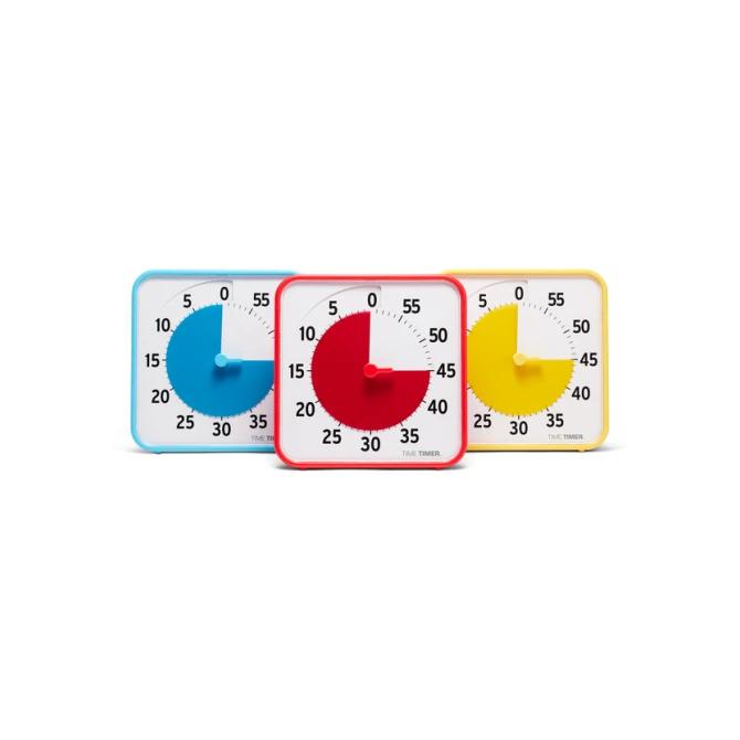 Time Timer medium classroom set secundair