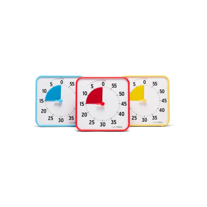 Time Timer medium classroom set secundair