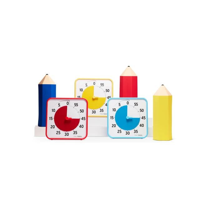Time Timer medium classroom set secundair