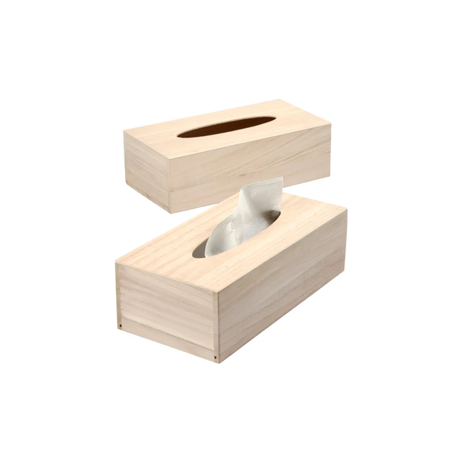 Tissuedoos Creativ Company 27x14x8cm hout