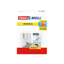 Tochtstrips tesamoll® Universal Zelfklevend tbv deur 1mx38mm wit