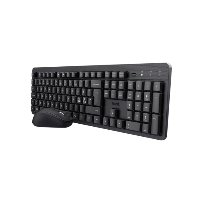 Toetsenbord en muis Trust TKM-360 draadloos zwart