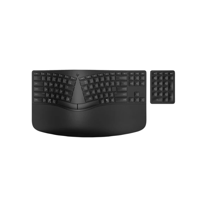Toetsenbord HP 965 BLK Ergonomisch draadloos QWERTY