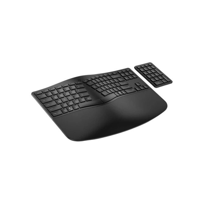 Toetsenbord HP 965 BLK Ergonomisch draadloos QWERTY
