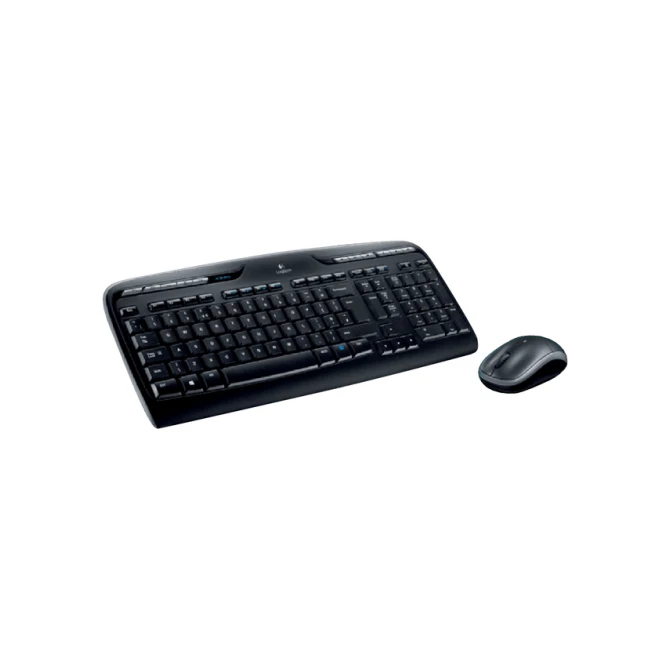 Toetsenbord Logitech MK330 Qwerty + muis zwart