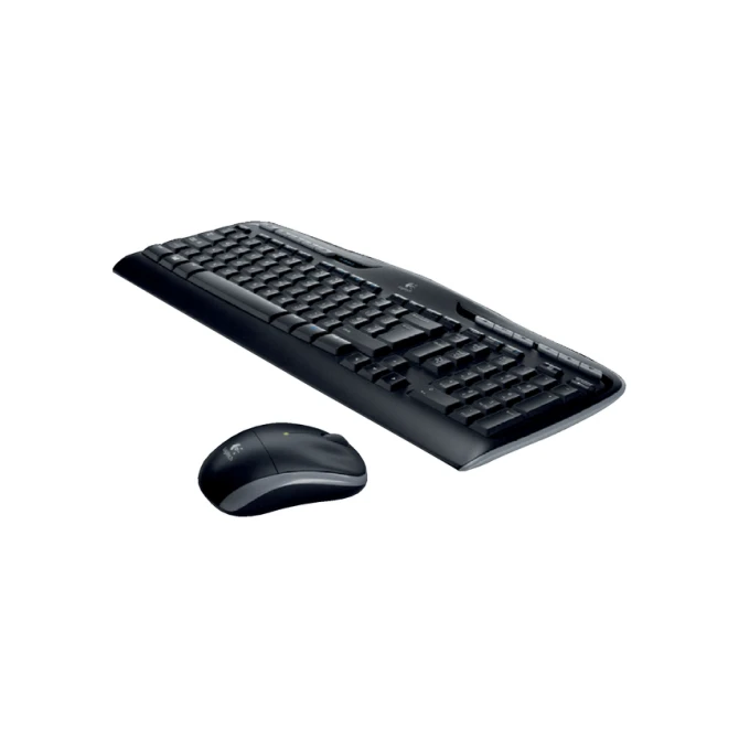 Toetsenbord Logitech MK330 Qwerty + muis zwart