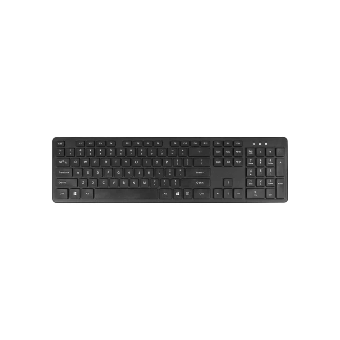 Toetsenbord Quantore Qwerty draadloos USB-A adapter zwart