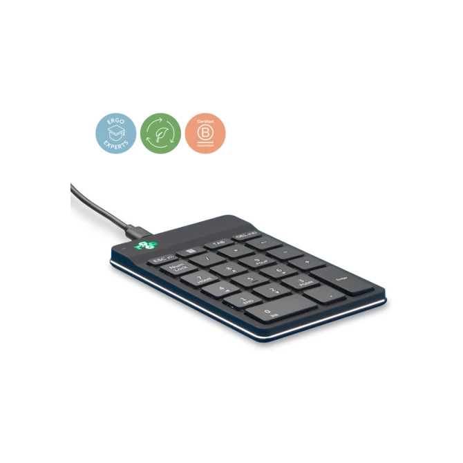 Toetsenbord R-Go Ergonomisch Numpad Break Draad
